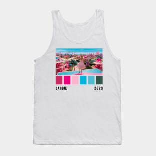 Barbie Movie 2023 Color Palette 2 Tank Top